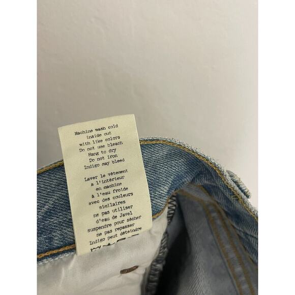 Rag & Bone Jeans 31 Marilyn Union Pool Light Wash Distressed Womens Denim $295 - Picture 13 of 14